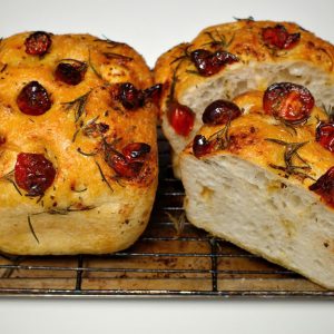 Tomato Rosemary Focaccia